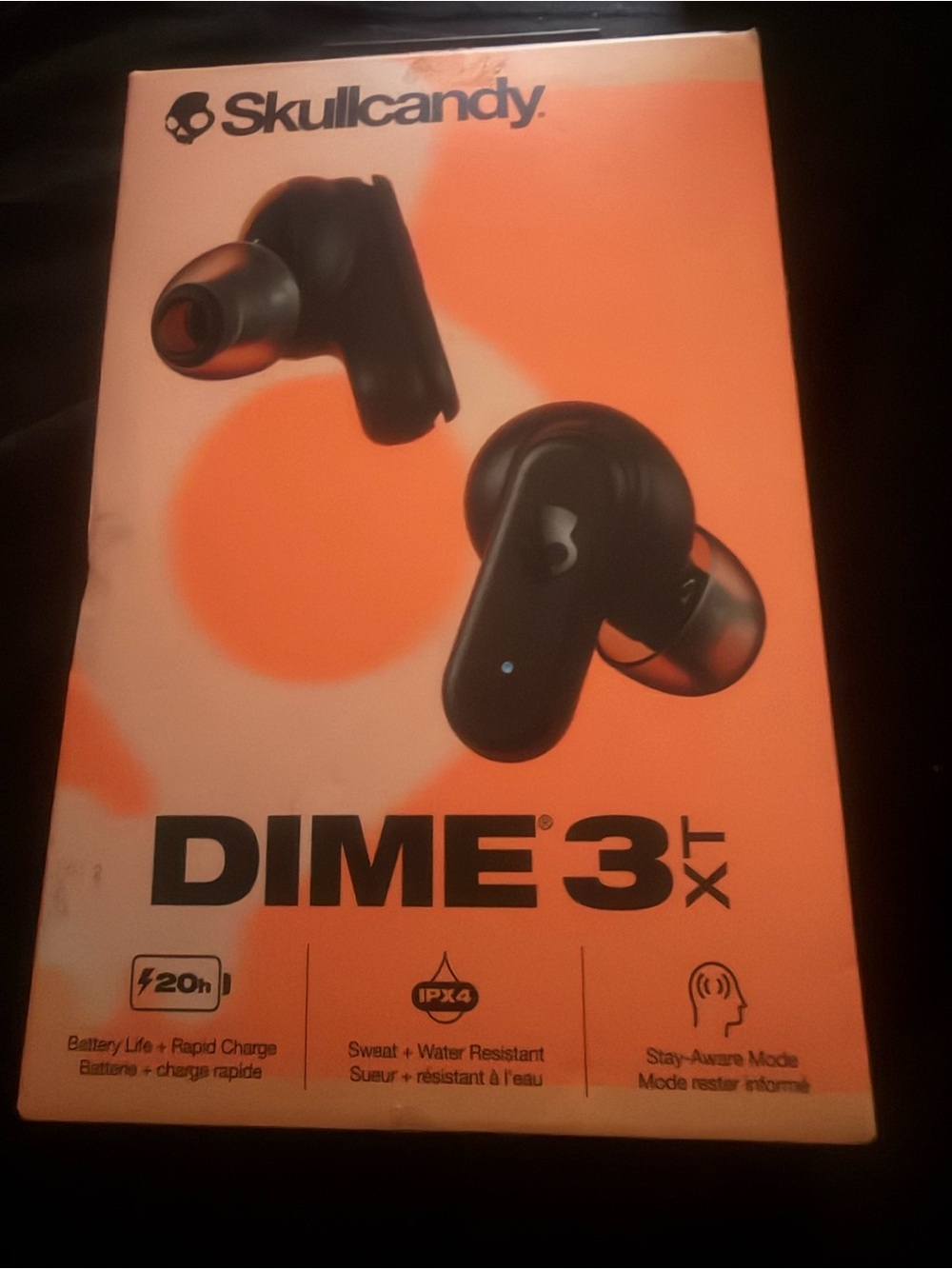 Skullcandy Dime 3 XT Earbuds in Black